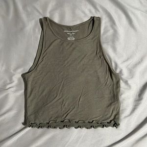 American Eagle Ribbed Cropped Tank